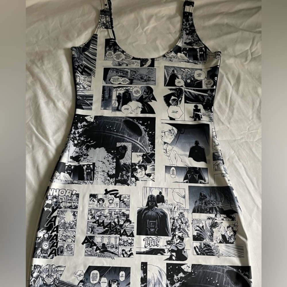 Blackmilk Star Wars manga body con dress